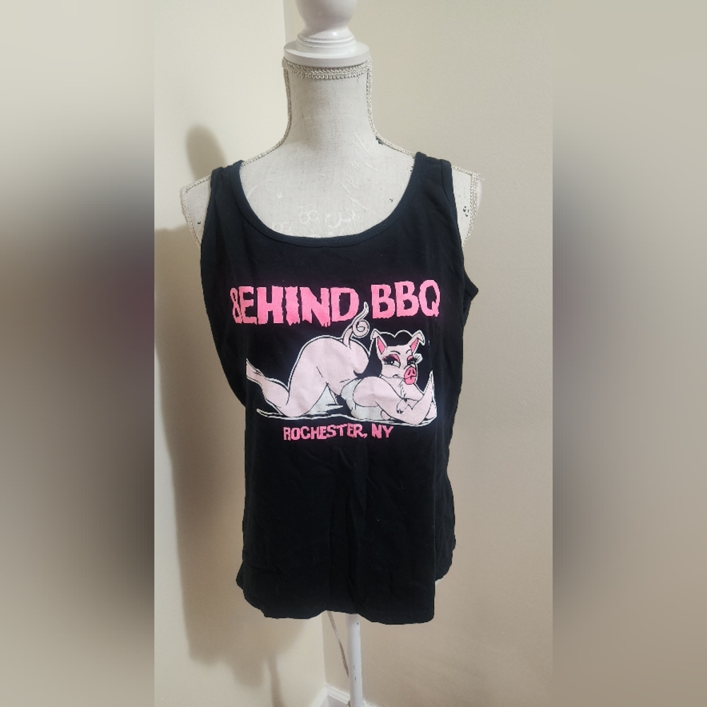 Behind BBQ Tank Top